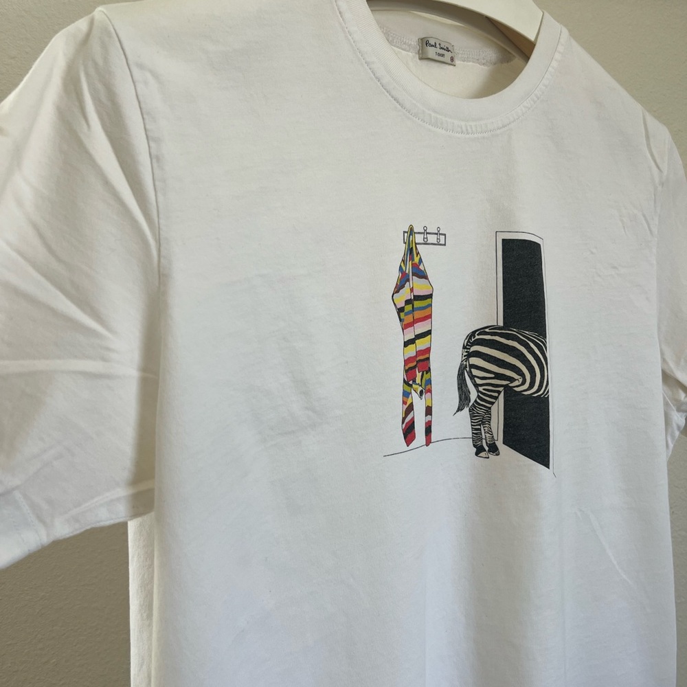 Paul smith T-shirt with zebra print